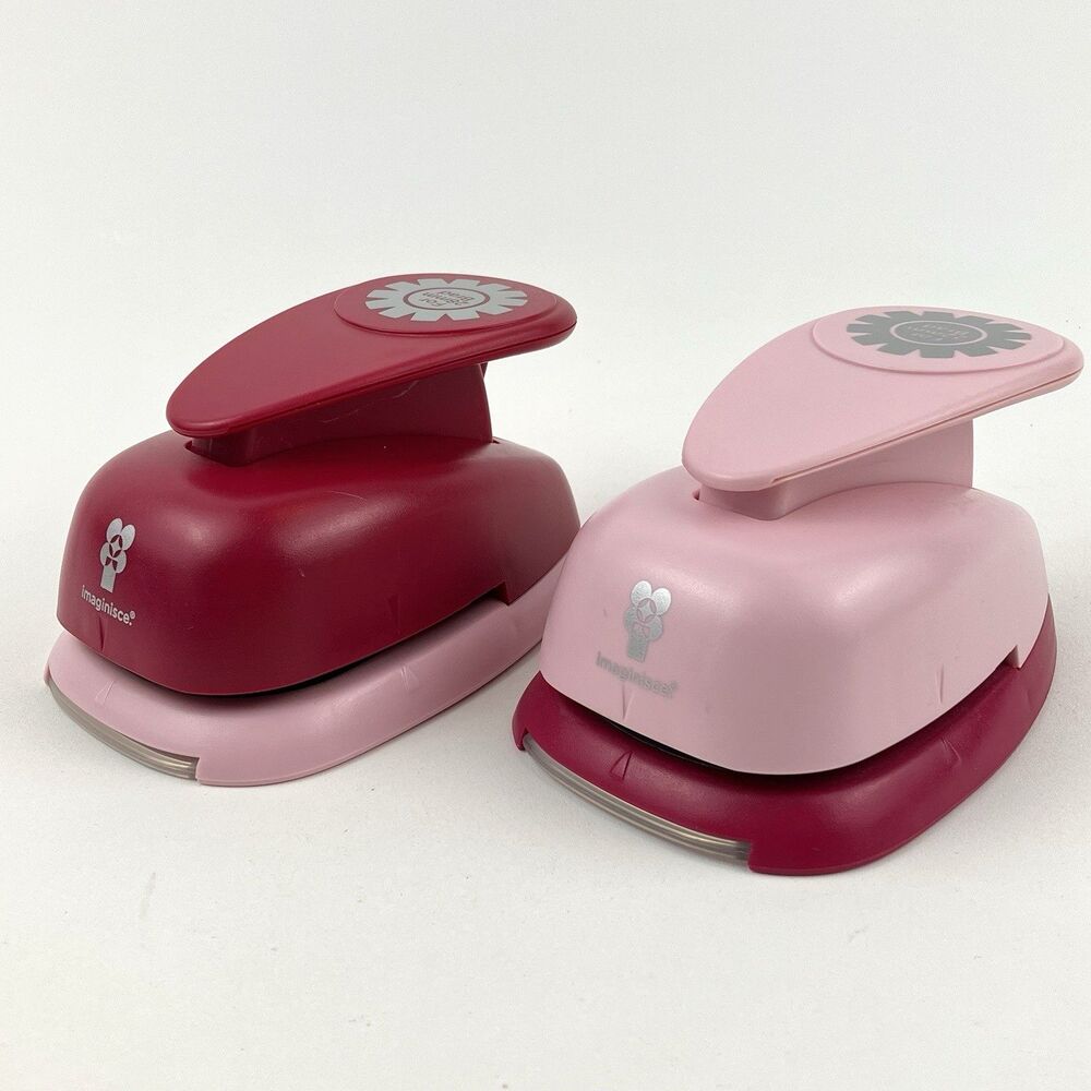 Imaginisce Set of 2 I-Top Paper Punch Large 28mm Brad